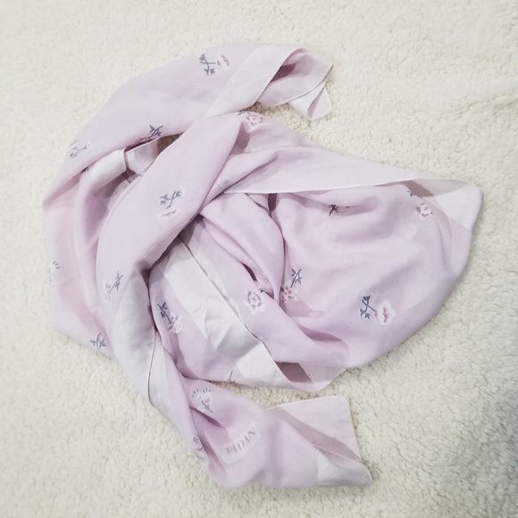 Fidan Esarp Floral Scarf - Made in Turkey - Picture 1 of 7